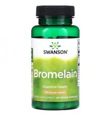 Swanson, Bromelain, 500 mg, 60 Veggie Capsules