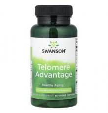 Swanson, Telomere Advantage, 60 Veggie Capsules