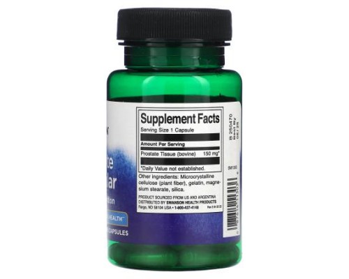 Swanson, Prostate Glandular, 150 mg , 60 Capsules Swanson, Prostate Glandular, 150 mg , 60 Capsules