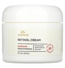 Swanson, Retinol Cream, 2 fl oz (59 ml)