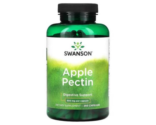 Swanson, Apple Pectin, 300 mg, 250 Capsules Swanson, Apple Pectin, 300 mg, 250 Capsules