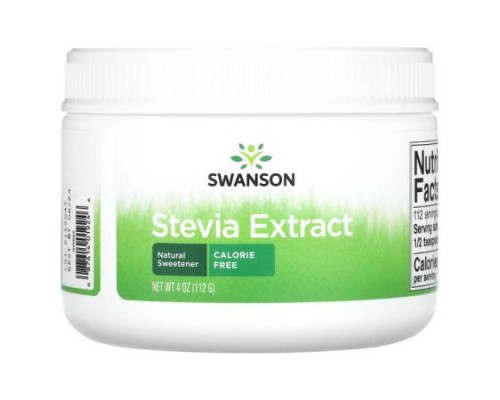 Swanson, Stevia Extract, 4 oz (112 g) Swanson, Stevia Extract, 4 oz (112 g)
