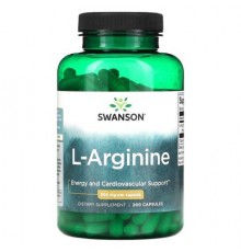 Swanson, L-Arginine , 500 mg , 200 Capsules