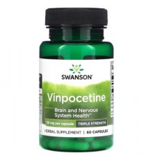 Swanson, Vinpocetine, 30 mg, 60 Capsules