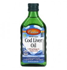 Carlson, Wild Norwegian Cod Liver Oil, 8.4 fl oz (250 ml)