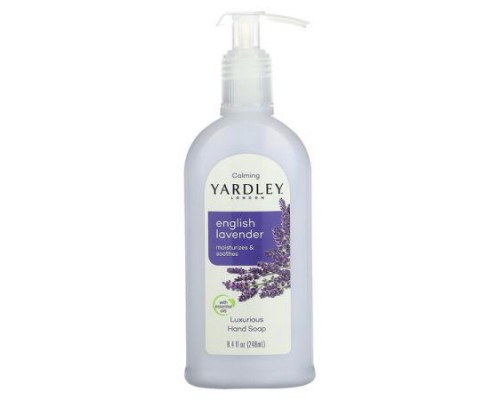 Yardley London, Luxurious Hand Soap, English Lavender, 8.4 fl oz (248 ml)