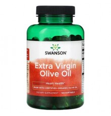 Swanson, Extra Virgin Olive Oil, 120 Softgels