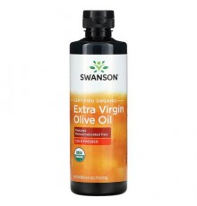 Swanson, Certified Organic Extra Virgin Olive Oil, 16 fl oz (473 ml)