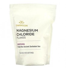 Swanson, Magnesium Chloride Flakes, 1.65 lb (0.75 kg)