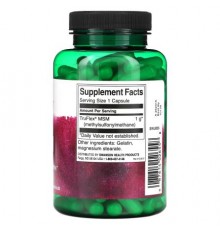 Swanson, MSM, 1,000 mg, 120 Capsules
