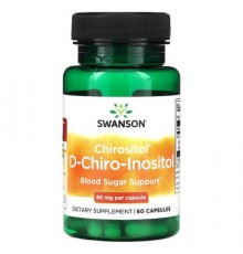 Swanson, Chirositol D-Chiro-Inositol, 85 mg, 60 Capsules