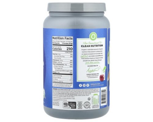 Orgain, Complete Plant Protein Powder, Vanilla, 2.01 lb (912 g)