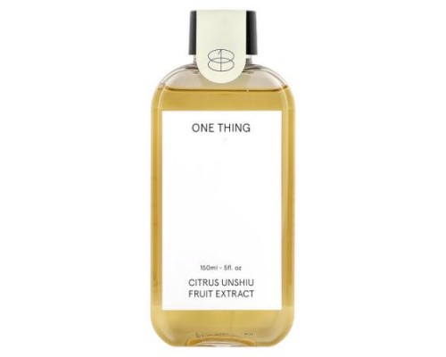 One Thing, Citrus Unshiu Fruit Extract, 150 ml One Thing, Citrus Unshiu Fruit Extract, 150 ml