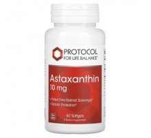 Protocol for Life Balance, Astaxanthin, 10 mg, 60  Softgels