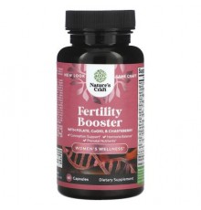 Nature's Craft, Women's Wellness, Fertility Booster with Folate, CoQ10, & Chasteberry, 60 Capsules