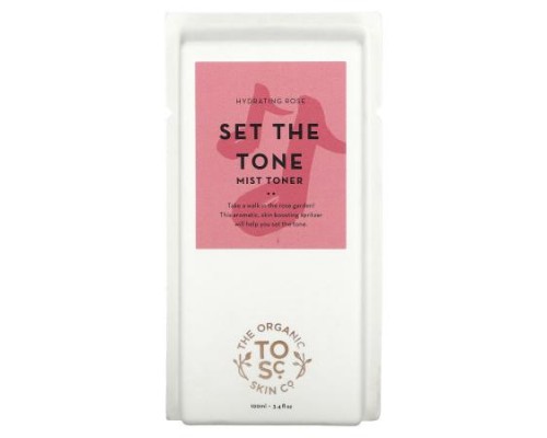 The Organic Skin Co., Set The Tone, Mist Toner, Hydrating Rose, 3.4 fl oz (100 ml) The Organic Skin Co., Set The Tone, Mist Toner, Hydrating Rose, 3.4 fl oz (100 ml)