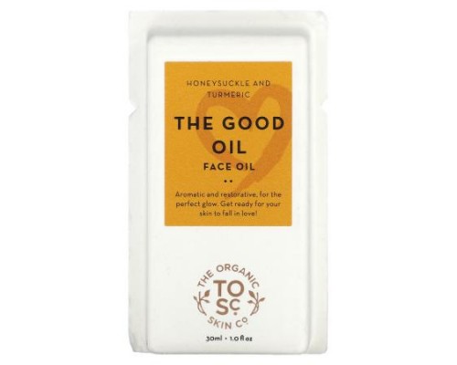 The Organic Skin Co., The Good Oil, Face Oil, Honeysuckle and Turmeric, 1 fl oz (30 ml) The Organic Skin Co., The Good Oil, Face Oil, Honeysuckle and Turmeric, 1 fl oz (30 ml)