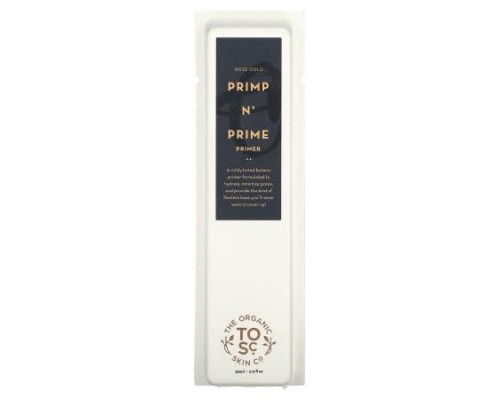 The Organic Skin Co., Primp N Prime Primer, Rose Gold, 2 fl oz (60 ml) The Organic Skin Co., Primp N Prime Primer, Rose Gold, 2 fl oz (60 ml)