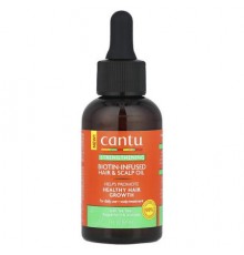 Cantu, Strengthening Biotin-Infused Hair & Scalp Oil, 2 fl oz (59 ml)