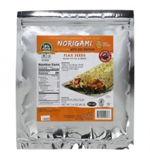 Norigami, Egg Wraps With Soy Protein, Flax Seeds, 10 Thin Wraps,  1.4 oz (40 g)