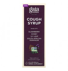 Gaia Herbs, Cough Syrup, 4 fl oz (118 ml)