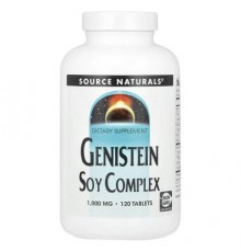 Source Naturals, Genistein Soy Complex, 120 Tablets