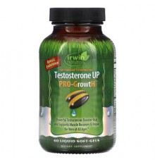 Irwin Naturals, Optimum-Strength Testosterone UP Pro-GrowtH, 60 Liquid Soft-Gels