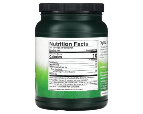 Swanson, Xylitol Granules, 3 lb (1,362 g)