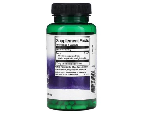 Swanson, Triple Boron Complex, 3 mg , 250 Capsules