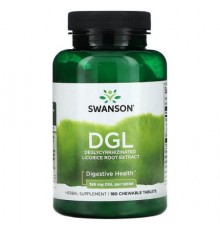 Swanson, DGL, 385 mg, 180 Chewable Tablets