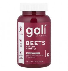 Goli Nutrition, Beets Cardio Gummies, 60 Gummies
