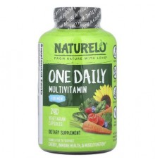 NATURELO, One Daily Multivitamin For Men, 240 Vegetarian Capsules