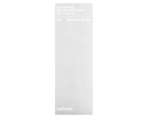 Celimax, Dual Barrier Skin Wearable Cream, 1.69 fl oz (50 ml) Celimax, Dual Barrier Skin Wearable Cream, 1.69 fl oz (50 ml)