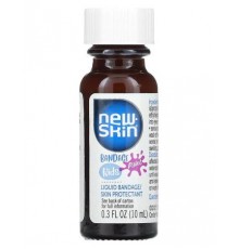 New Skin, Kids, Bandage Paint, Liquid Bandage/Skin Protectant, Purple, 0.3 fl oz (10 ml)