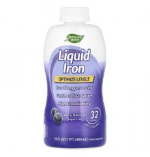 Nature's Way, Liquid Iron, Berry, 16 fl oz (480 ml)