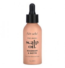 Kitsch, Pre-Wash Scalp Oil, Rosemary & Biotin, 2 oz (60 ml)