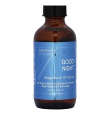 Seven Minerals, Good Night, Magnesium Oil Spray, 4 fl oz (118 ml)