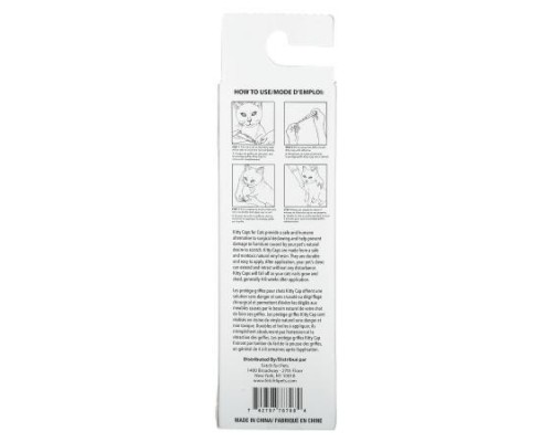 Kitty Caps, Nail Caps Kit, Medium, Spring Green with Glitter, Ultra Violet, 44 Piece Kit