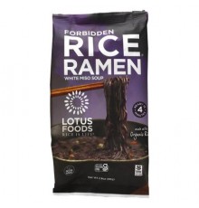 Lotus Foods, Forbidden Rice Ramen, White Miso Soup, 2.8 oz (80 g)