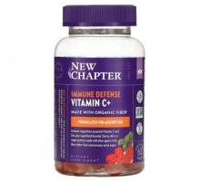 New Chapter, Immune Defense Vitamin C+, Citrus, 60 Gummies