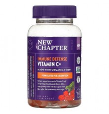 New Chapter, Immune Defense Vitamin C+, Citrus, 60 Gummies