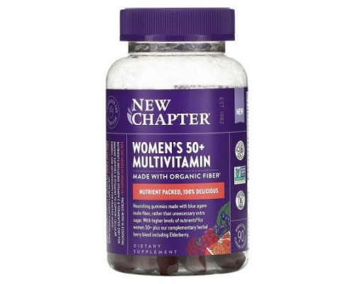 New Chapter, Women's 50+ Multivitamin, Berry Citrus, 90 Gummies