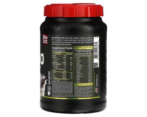 ALLMAX, Hexapro™, High-Protein Lean Meal, Cookies & Cream, 2 lbs (907 g) ALLMAX, Hexapro™, High-Protein Lean Meal, Cookies & Cream, 2 lbs (907 g)