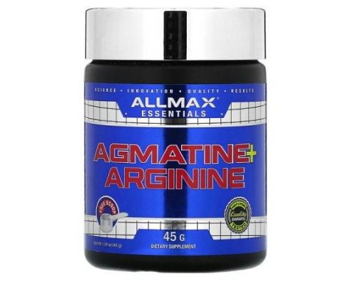 ALLMAX, Essentials, Agmatine + Arginine, 1.59 oz (45 g) ALLMAX, Essentials, Agmatine + Arginine, 1.59 oz (45 g)