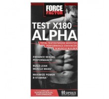 Force Factor, Test X180 Alpha®, 60 Capsules