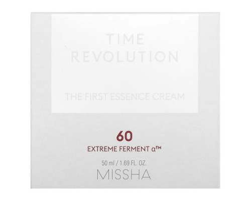 Missha, Time Revolution, The First Essence Cream, 1.69 fl oz (50 ml) Missha, Time Revolution, The First Essence Cream, 1.69 fl oz (50 ml)