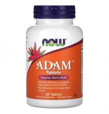 NOW Foods, ADAM, Superior Men's Multi, 60 Tablets
