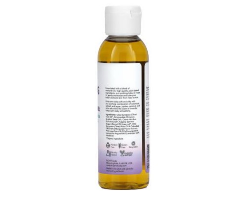 NOW Foods, Soothing Baby Oil, Calming Lavender, 4 fl oz (118 ml) NOW Foods, Soothing Baby Oil, Calming Lavender, 4 fl oz (118 ml)