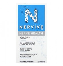 Nervive, Nerve Health, 30 Tablets