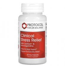 Protocol for Life Balance, Clinical Stress Relief , 60 Veg Capsules